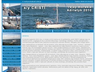 Podgląd sail-cristi.pl