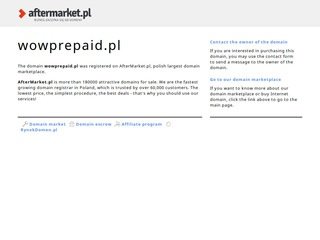 Podgląd wowprepaid.pl