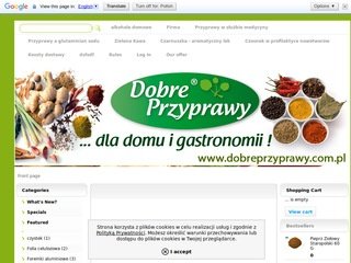 Podgląd dobreprzyprawy.com.pl