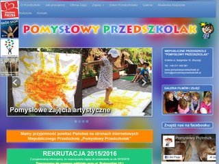 Podgląd pomyslowyprzedszkolak.pl