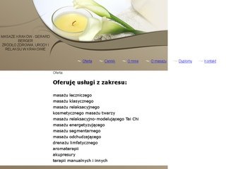 Podgląd masazekrakow.com