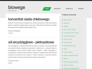 Podgląd biowege.pl