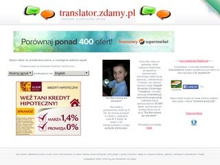 Miniaturka translator.zdamy.pl