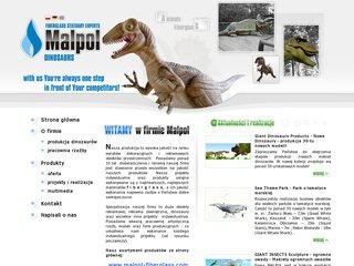 Podgląd malpol-dinosaurs.pl