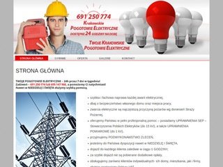 Podgląd elektryk-krakow.com