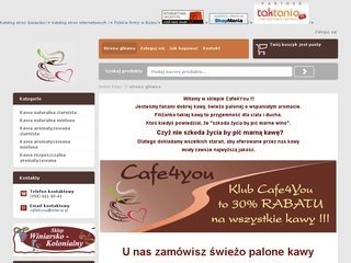 Podgląd cafe4you.pl