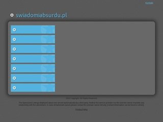 Podgląd swiadomiabsurdu.pl