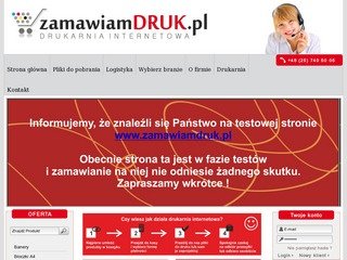 Podgląd zamawiamdruk.pl