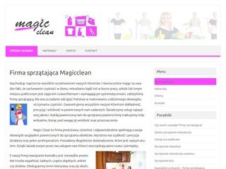 Podgląd magicclean.pl