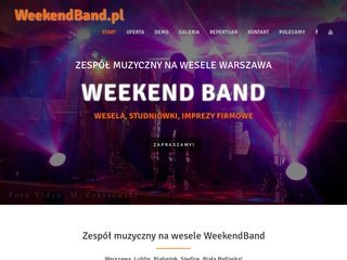 Podgląd weekendband.pl