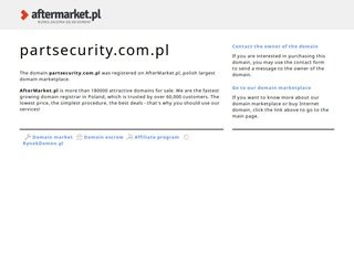 Podgląd partsecurity.com.pl