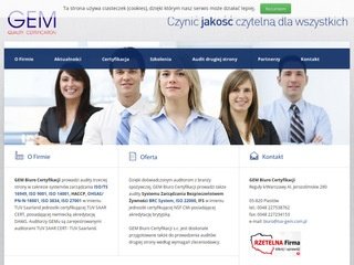 Podgląd tuv-gem.com.pl