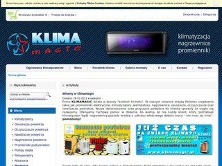 Podgląd klimamagic.pl