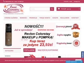 Podgląd luna-cosmetics.pl