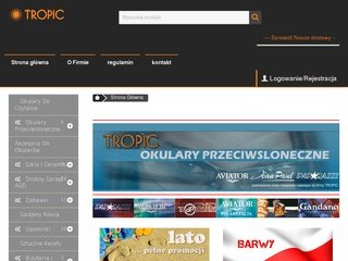 Podgląd tropic-importer.pl