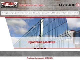 Podgląd betonex-ogrodzenia.pl