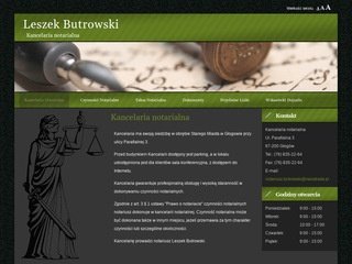 Podgląd notariusz-butrowski.pl