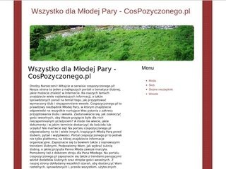 Podgląd cospozyczonego.pl