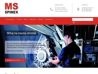 Podgląd msspinex.com.pl