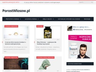 Podgląd porostwlosow.pl