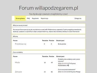 Podgląd willapodzegarem.pl