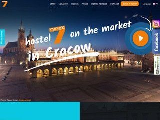 Podgląd hostelrynek7.pl