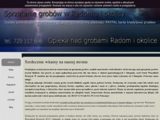 Podgląd sprzataniegrobow.radom.pl