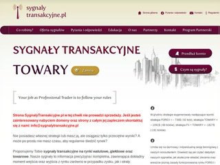 Podgląd sygnalytransakcyjne.pl