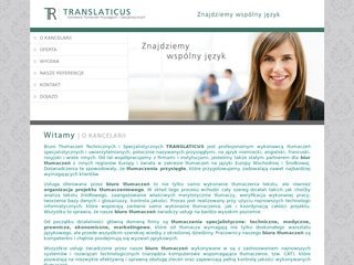 Podgląd translaticus.pl