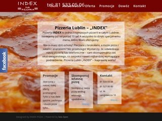 Podgląd pizzeriaindex.pl