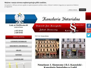 Podgląd notariuszwlodzi.com.pl