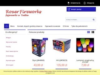 Podgląd roxerfireworks.pl