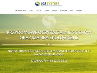 Podgląd producentszamb.pl