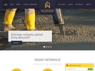 Podgląd betonex.com.pl