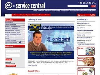 Podgląd e-service-central.pl