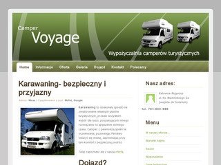 Podgląd campervoyage.pl