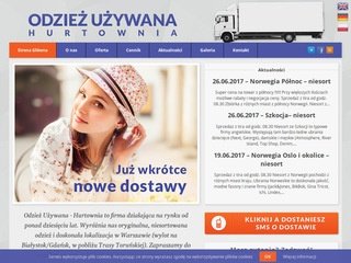 Podgląd odziezuzywana-hurtownia.pl