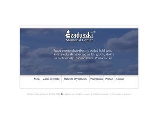 Podgląd zaduszki.com