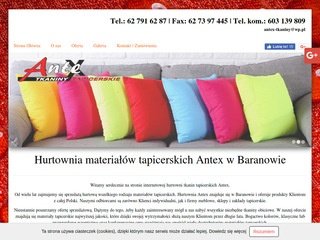 Podgląd hurtowniatkaninbaranow.pl