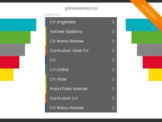 Podgląd gotowewzorycv.pl
