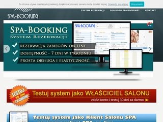 Podgląd spa-booking.pl