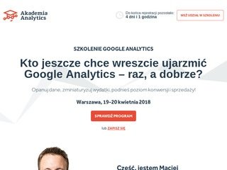 Podgląd https://www.akademiaanalytics.pl