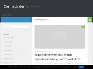 Podgląd sklepcosmeticderm.pl