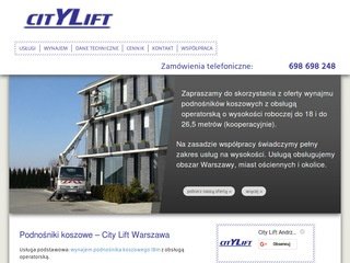 Podgląd citylift.waw.pl