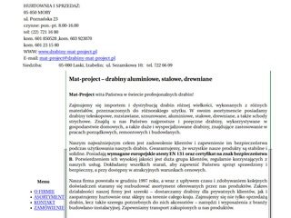 Podgląd drabiny-mat-project.pl