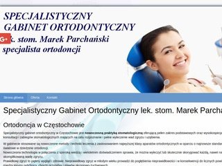 Podgląd ortodontaczestochowa.com.pl