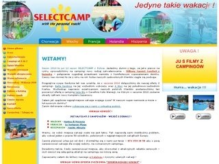 Podgląd selectcamp.com.pl