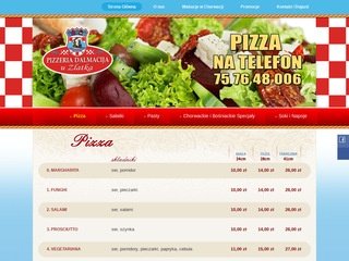 Podgląd pizza-dalmacija.pl