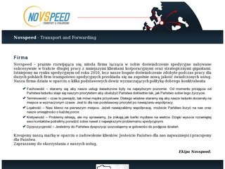 Podgląd novspeed.com