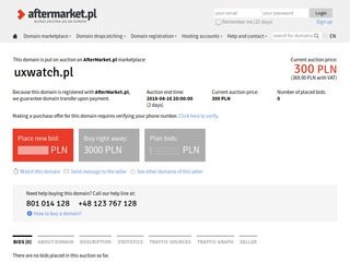 Podgląd uxwatch.pl